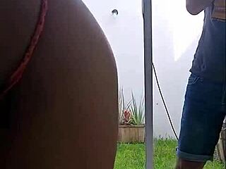 neighbors watch as cuckold hubby films me riding old man's cock humiliatingly