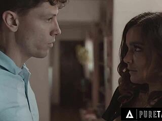 What if Dava Foxx tricked Natasha Nice into banging her horny stepson right next door?