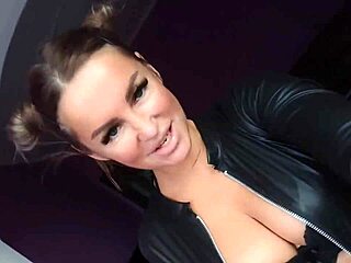 Intense sexy MILF edging instructions dominate