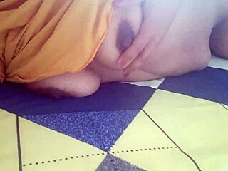 Stepmom wakes up horny rips clothes squirts soaking her tight pussy! 🔥💦👅