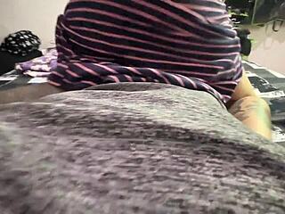 Hermanaestra bends over dripping panties for POV monster cock pounding?