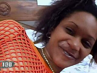 intense interracial bedroom fucking as french ebony shania takes rough anal from terry with close-up orgasms