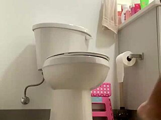 remi climbs monster bbc in filthy toilet ride