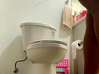 remi climbs monster bbc in filthy toilet ride