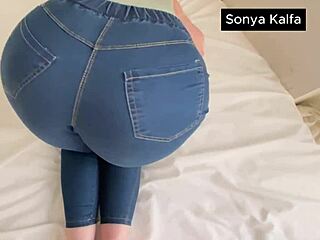 man my huge ass stepmom looks so hot in jeans getting pounded doggystyle missionary style