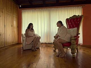 amazonian goddess aprilella spanks ebony slaves in beach domination frenzy