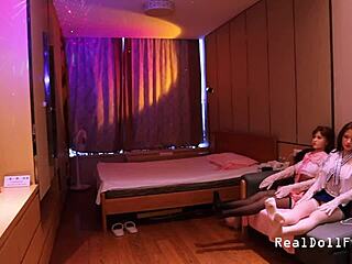 POV Sex Doll Brothel Debut Fucked Hard by Monster Cock