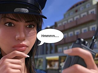 Sexy prostitute emma dances boobs out before public outdoor pounding