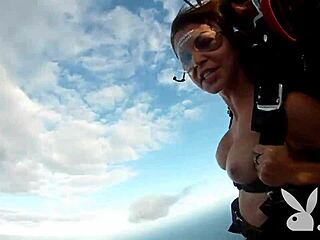 My heart pounds from that badass exclusive skydiving thrill in hd