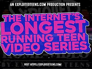 Damn! Tall skinny blonde teen sucks POV cock hard!