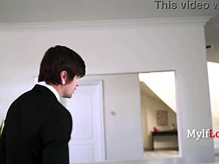 Horny latina vanessa sky gets spied on then licked shaved pussy in parody fuck