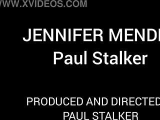 Jennifer Mendez yells fuck my ass harder for that huge facial!