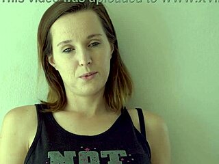 hot brunette lights up smokes and teases her curves slow