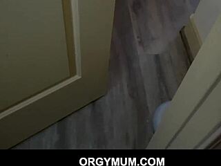 stepdaughter caught us, now join the taboo fuck?