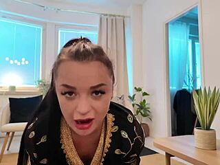 you seeing this arab milf take huge bbc? homemade interracial fucking blows minds