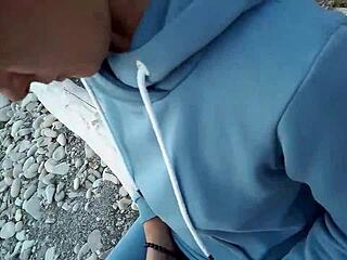 sofi bound tied up against sea reads book pov bondage!