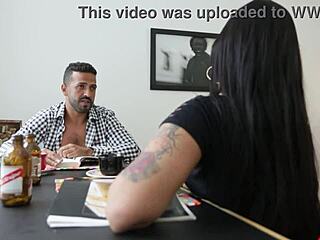 ela me seduziu enquanto estudadavamos, riding cowgirl on that latina big ass tattooed brazilian babe