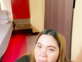 Chubby Asian Housewife Gets Anal Creampie in Huge Ass Bedroom