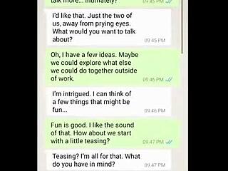 Coworkers Moan About Dirty Fantasies While Kissing Passionately!