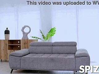 Sexy babe asandra dewy slammed hard in shaved wet pussy missionary style