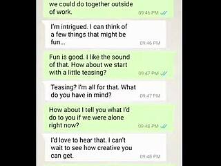 Coworkers Moan About Dirty Fantasies While Kissing Passionately!