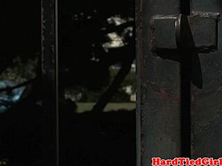 Black Dom Spanks and Dominates Blindfolded Tied Submissive in BDSM Play