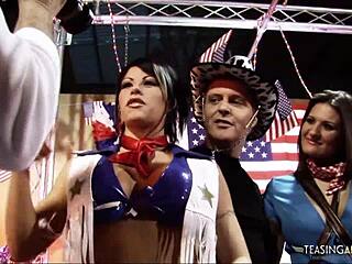 i crave these two milfs slurping cocks in wild foursome frenzy