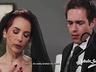 Gilf Widow Ruby Lynne Fucks Young Jayden Marcos at Husband's Funeral! Taboo Granny Action Explodes