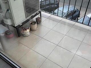 our slutty neighbors beg for cum facials before public walk 💦😈👯