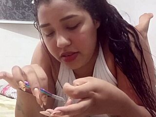 Venezuelan Wife Sells Body for Blowjob!