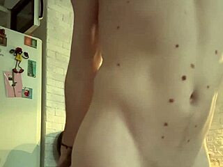 yo stepbro loves when stepsis dominates his ass rimjob hardcore kitchen fuck