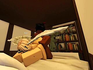 Demon's Monster Cock Corrupts Blonde Angel Creampie