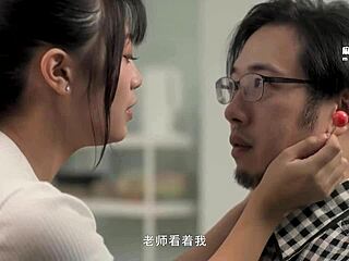 College girl seduces mature tutor in steamy ride