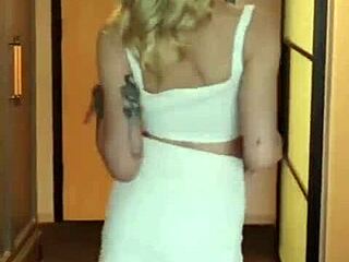 stripper dylan moore's private dance turns into cock pullout tease