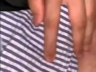 indonesian jilbab beauty takes huge cock in tight pussy