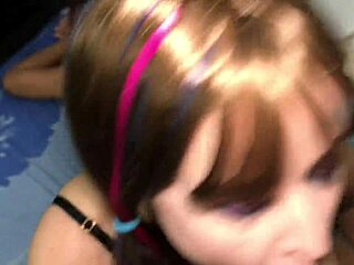 wtf i'm cuming twice in this wild ffm threesome one hot cumshot one creampie deep inside 😱💦🍆