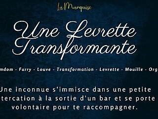 french furry crossdresses for wild levrette pounding with transforming moans