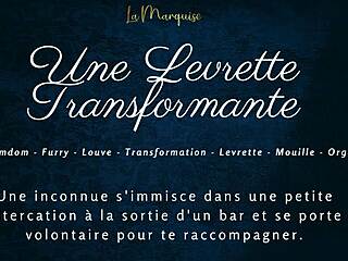 french furry crossdresses for wild levrette pounding with transforming moans