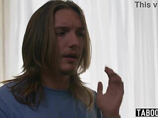 Perv Stepbro Shuts Asian Teen Stepsis Lulu Chu with Deepthroat Cock