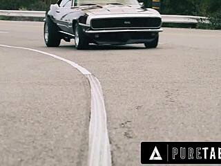 Shay sights and milf lookalikes gangbanged rough roadside by big dick strangers