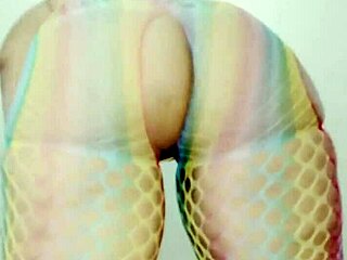 rompiendo el culo de gina con creampie anal y ass shaking en bedroom