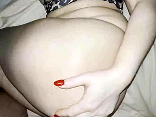 blonde big tit mommy begs stepson to pound her wet tattooed ass in bed