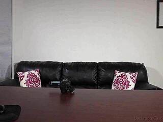 corra's huge tits shake wildly during her first brutal fuck and facial on cam