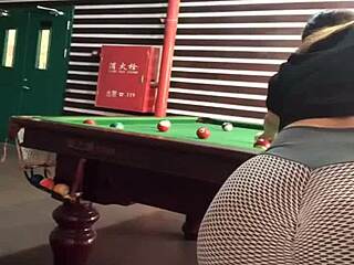 Sexy chinese trainer gets her ass pounded raw and hard!