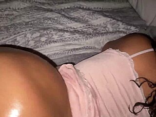fat mommy-in-law's big ass flashes lingerie before huge cum fills her sexy cameltoe pussy