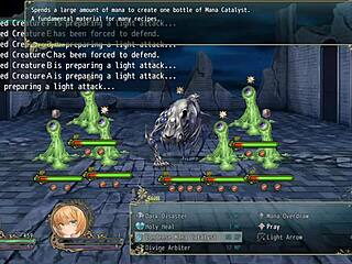 Stepsister priestess rides demon cock in bloodline saga.