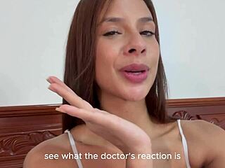 doctor's bbc ravages skinny latina patient's tight pussy with creampie