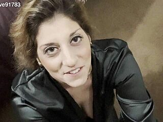 milf mommy cock slap taboo outtake with natural tits