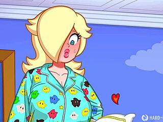 peach fucks rosalina's futa pussy hard and deep