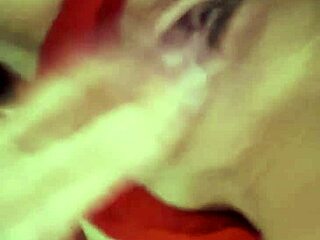 brazilian ebony bunny in lingerie fingers her juicy ass solo